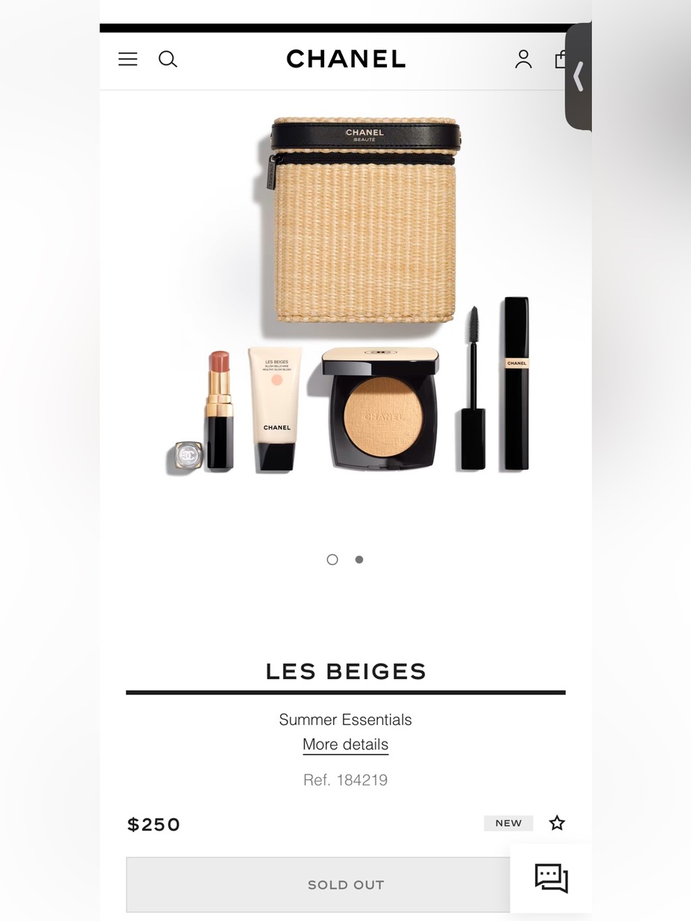 CHANEL Les Beiges Makeup Set